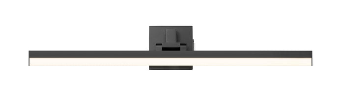 Vanity Z-Lite 1009-32W-MB-LED Matte Black Liam 1 Light Vanity Z-Lite