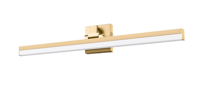 Vanity Z-Lite 1009-32W-MGLD-LED Modern Gold Liam 1 Light Vanity Z-Lite