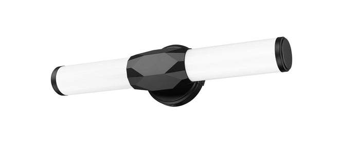 Vanity Z-Lite 1010-18W-MB-LED Matte Black Cooper 1 Light Vanity Z-Lite