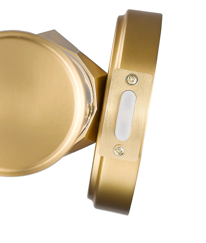 Vanity Z-Lite 1010-32W-MGLD-LED Modern Gold Cooper 1 Light Vanity Z-Lite