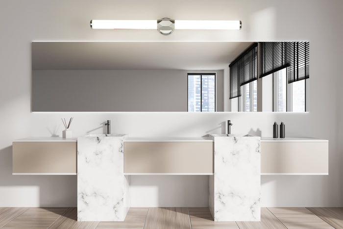 Vanity Z-Lite 1010-40W-CH-LED Chrome Cooper 1 Light Vanity Z-Lite