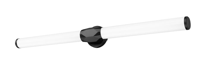 Vanity Z-Lite 1010-40W-MB-LED Matte Black Cooper 1 Light Vanity Z-Lite