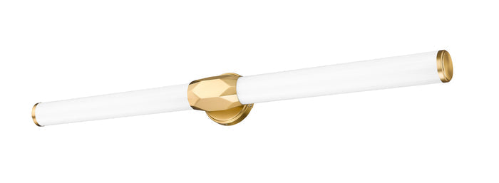 Vanity Z-Lite 1010-40W-MGLD-LED Modern Gold Cooper 1 Light Vanity Z-Lite