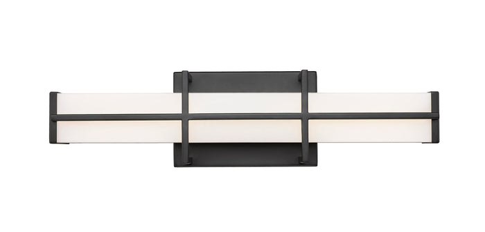 Vanity Z-Lite 1011-18W-MB-LED Matte Black Harrison 1 Light Vanity Z-Lite