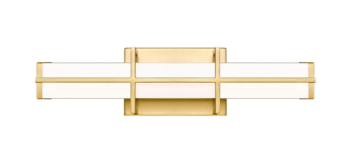 Vanity Z-Lite 1011-18W-MGLD-LED Modern Gold Harrison 1 Light Vanity Z-Lite