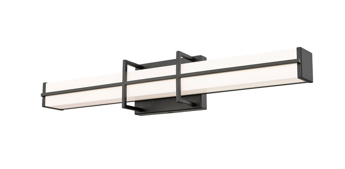 Vanity Z-Lite 1011-25W-MB-LED Matte Black Harrison 1 Light Vanity Z-Lite