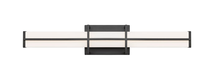 Vanity Z-Lite 1011-25W-MB-LED Matte Black Harrison 1 Light Vanity Z-Lite