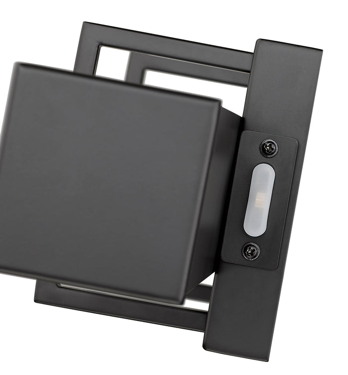 Vanity Z-Lite 1011-32W-MB-LED Matte Black Harrison 1 Light Vanity Z-Lite