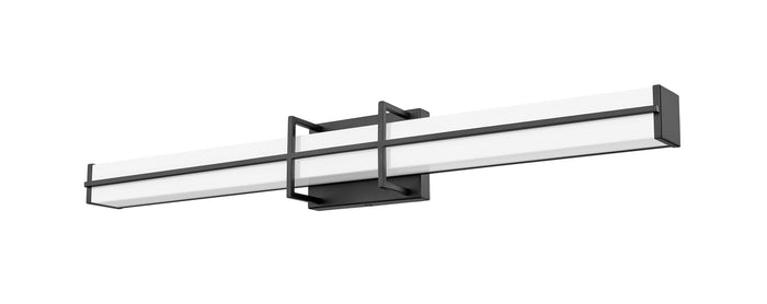 Vanity Z-Lite 1011-32W-MB-LED Matte Black Harrison 1 Light Vanity Z-Lite