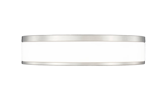 Flush Mount Z-Lite 1012F16-BN-LED Brushed Nickel Ballord 1 Light Flush Mount Z-Lite