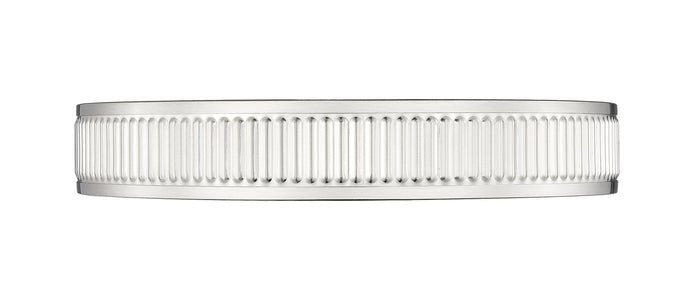 Flush Mount Z-Lite 1013F16-BN-LED Brushed Nickel Stari 1 Light Flush Mount Z-Lite