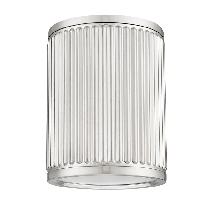 Flush Mount Z-Lite 1013F6-BN-LED Brushed Nickel Stari 1 Light Flush Mount Z-Lite