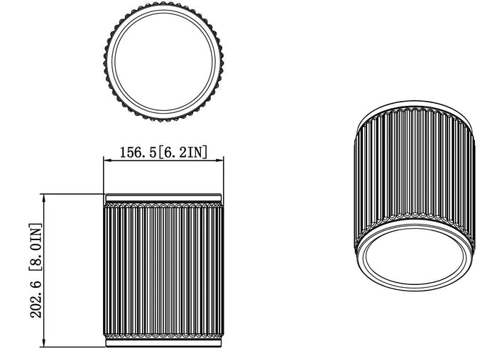 Flush Mount Z-Lite 1013F6-BN-LED Brushed Nickel Stari 1 Light Flush Mount Z-Lite