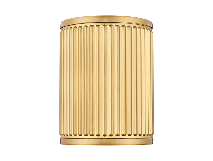 Flush Mount Z-Lite 1013F6-MGLD-LED Modern Gold Stari 1 Light Flush Mount Z-Lite