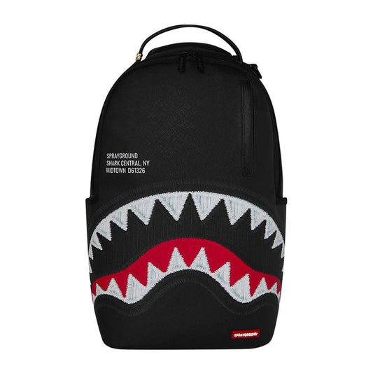 SPRAYGROUND  910B9629NSZ SHARK CENTRAL-BLACK CHECK